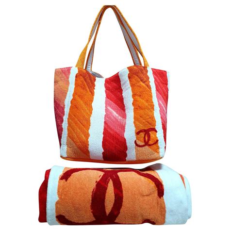 chanel beach towel pink|chanel summer beach bag.